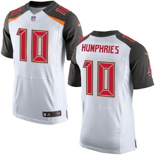 Nike Buccaneers #10 Adam Humphries White Men's Stitched NFL New Elite Jersey - Click Image to Close